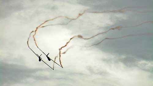So noch nie gesehen: Segel-Kunst-Flug vom Schönsten
